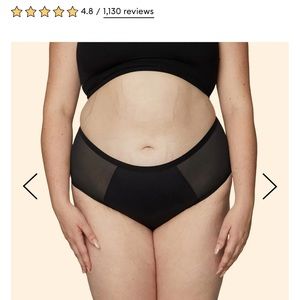 NWT Thinx Hi Waist Underwear
